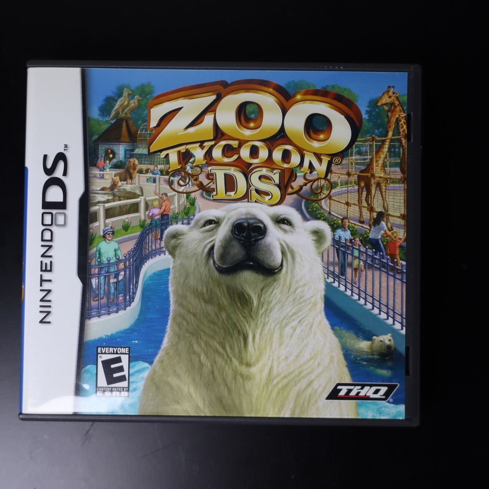 Zoo Tycoon DS Nintendo DS CIB Tested & Working
